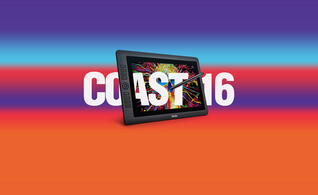 Parblo COAST 16 フルHD 15.6インチ 液晶ペンタブレット PARBLO launches the new 15.6 inch COAST16 drawing monitor