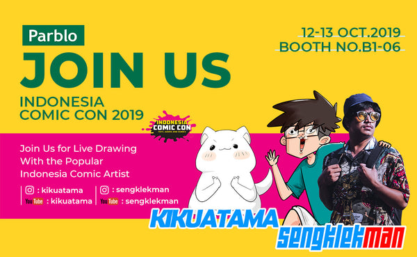 Visit Us at Indonesia Comic-Con 2019
