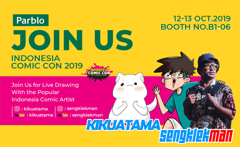 Visit Us at Indonesia Comic-Con 2019