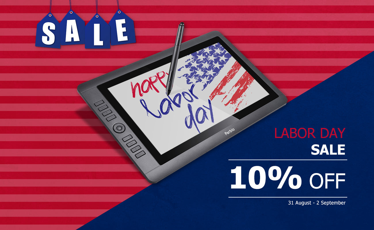 The Best Labor Day 2019 Sales and Deals PARBLO drawing tablets