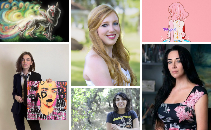  Top 6 Female Digital Artists