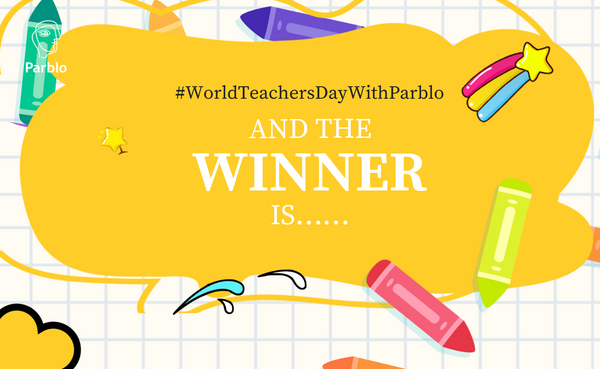 Parblo Teacher’s Day Drawing Contest Winner
