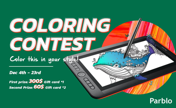 Parblo Coloring Contest