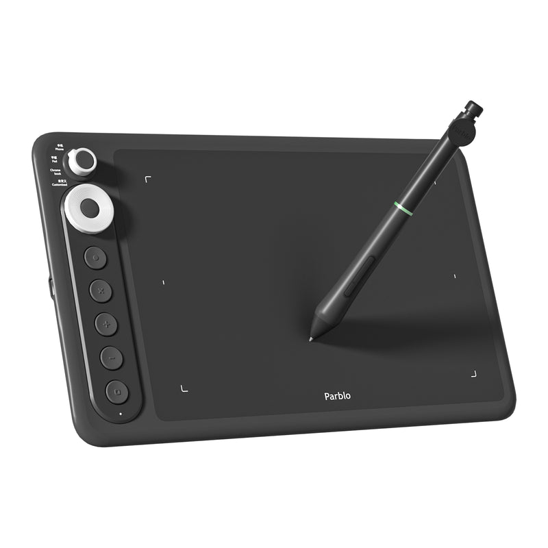 Intangbo X7 7.2*4.5inches pen tablet with new short-stroke hard pen technology S01