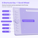 Parblo Intangbo SW Wireless Drawing Tablet 7x4 inch 16K Pressure Sensitivity