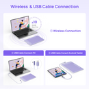 Parblo Intangbo SW Wireless Drawing Tablet 7x4 inch 16K Pressure Sensitivity