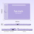 Parblo Intangbo SW Wireless Drawing Tablet 7x4 inch 16K Pressure Sensitivity