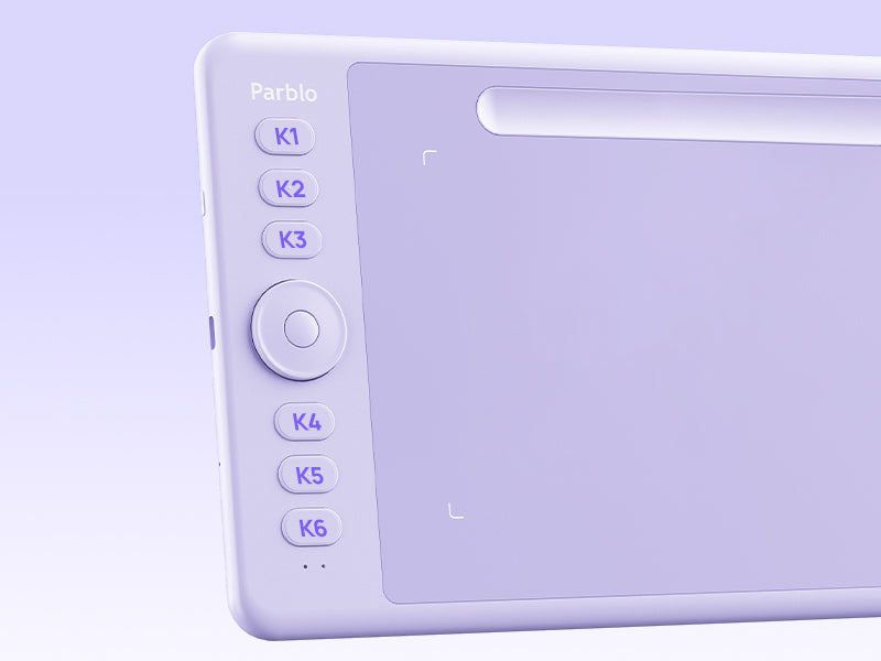Parblo Intangbo SW Wireless Drawing Tablet 7x4 inch 16K Pressure Sensi