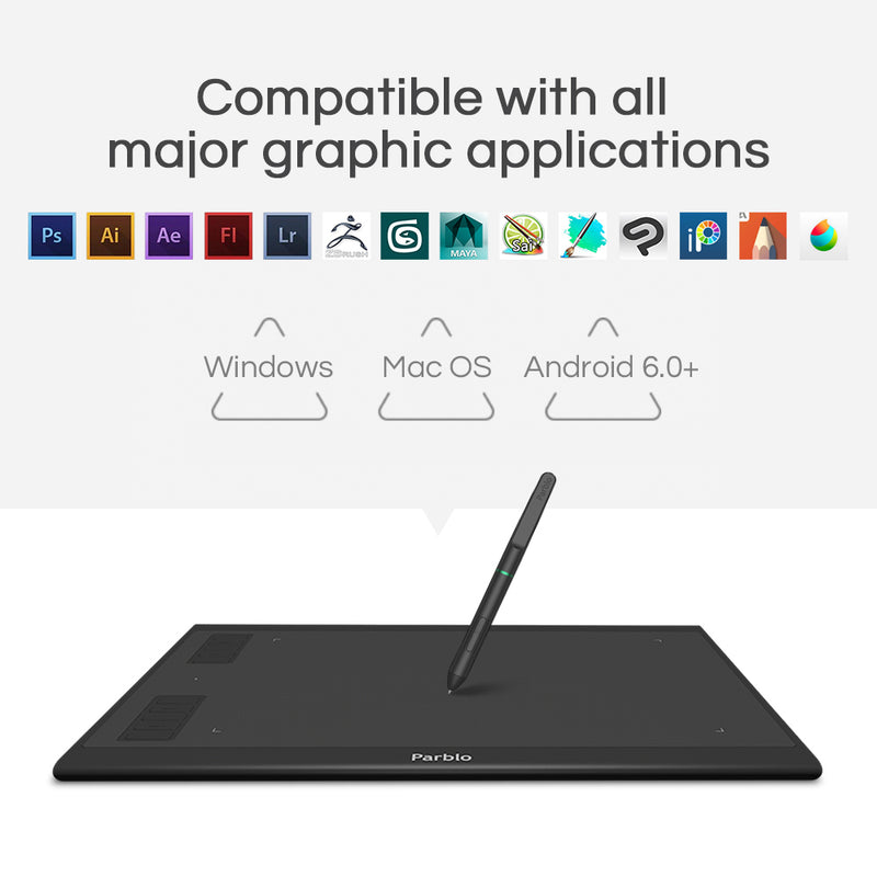 A610 Plus V2 Drawing Tablet