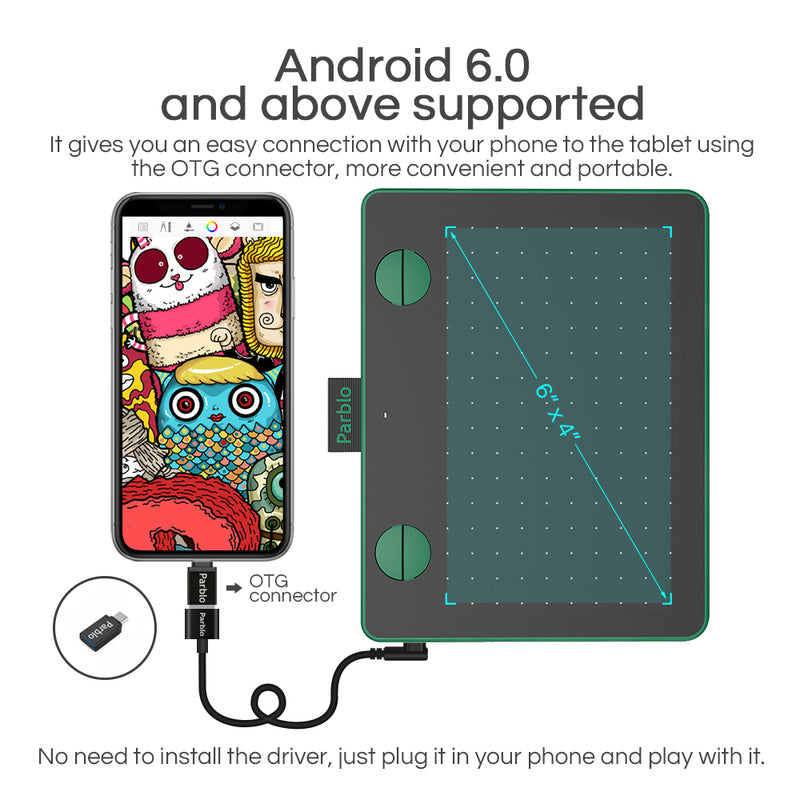 A640 V2 Drawing Tablet