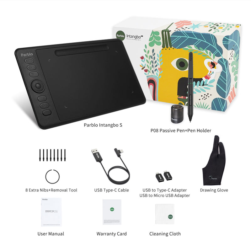 Intangbo M/S Drawing Tablet