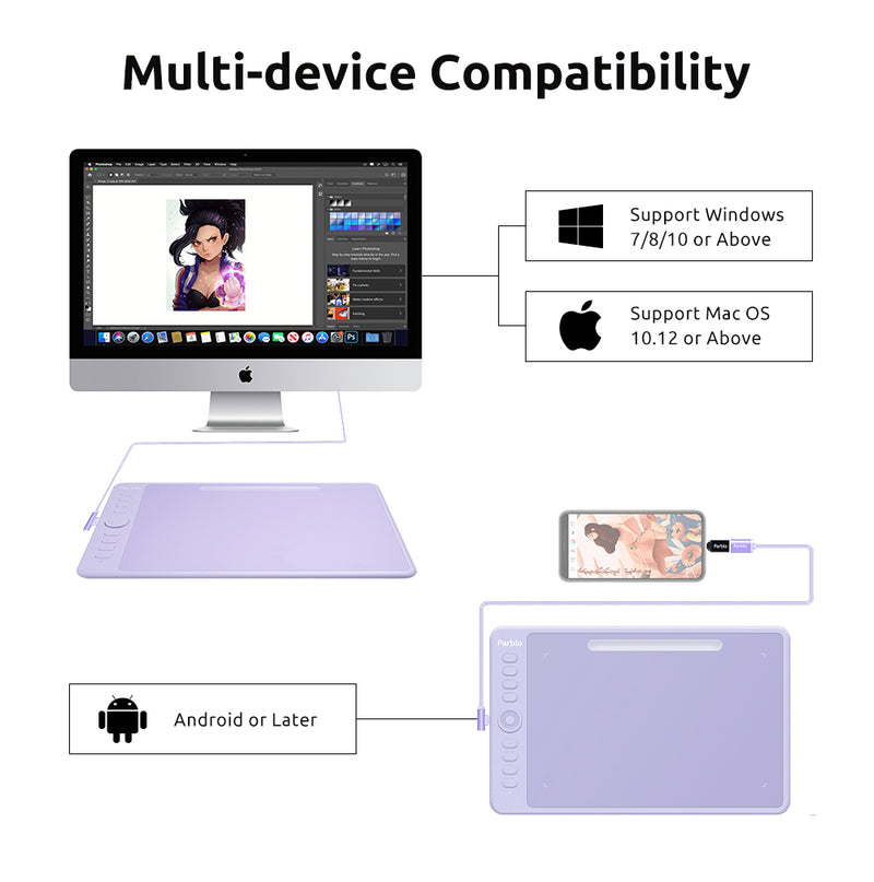 Intangbo M/S Drawing Tablet