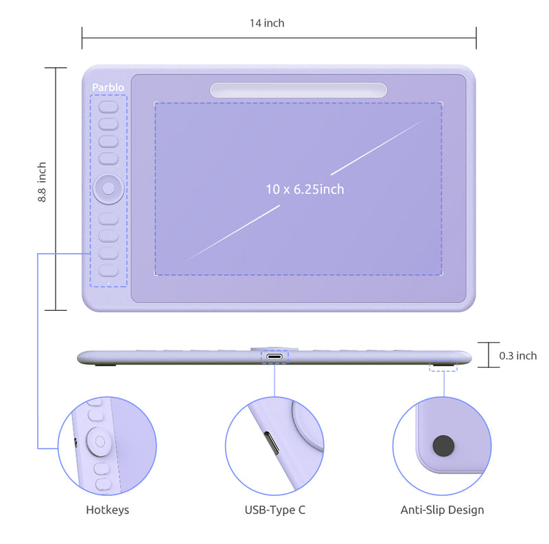 Intangbo M/S Drawing Tablet