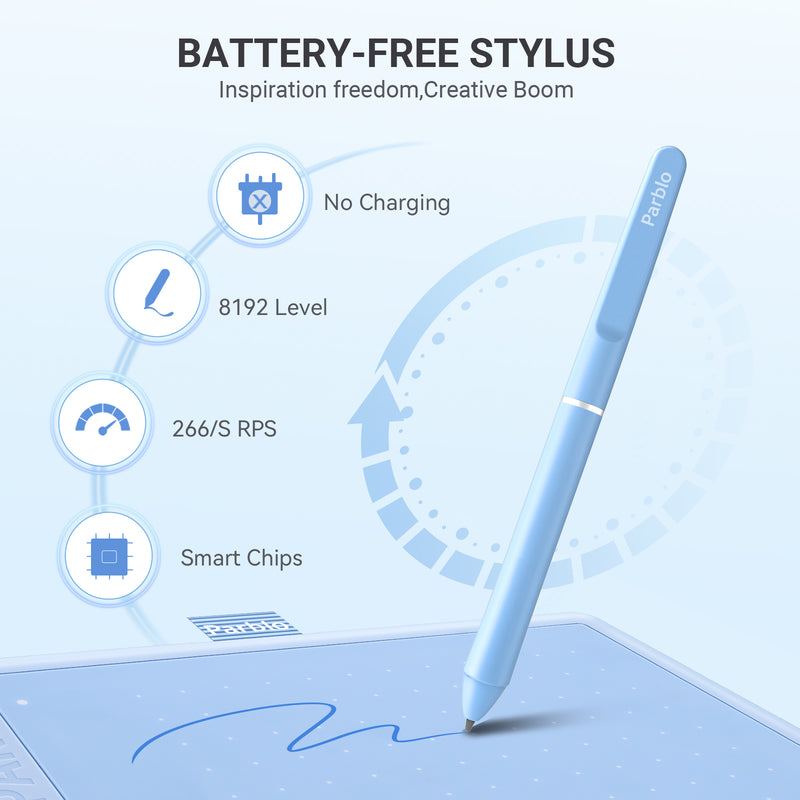 Ninos N4/N7//N7B/N10/N10B Drawing Tablet
