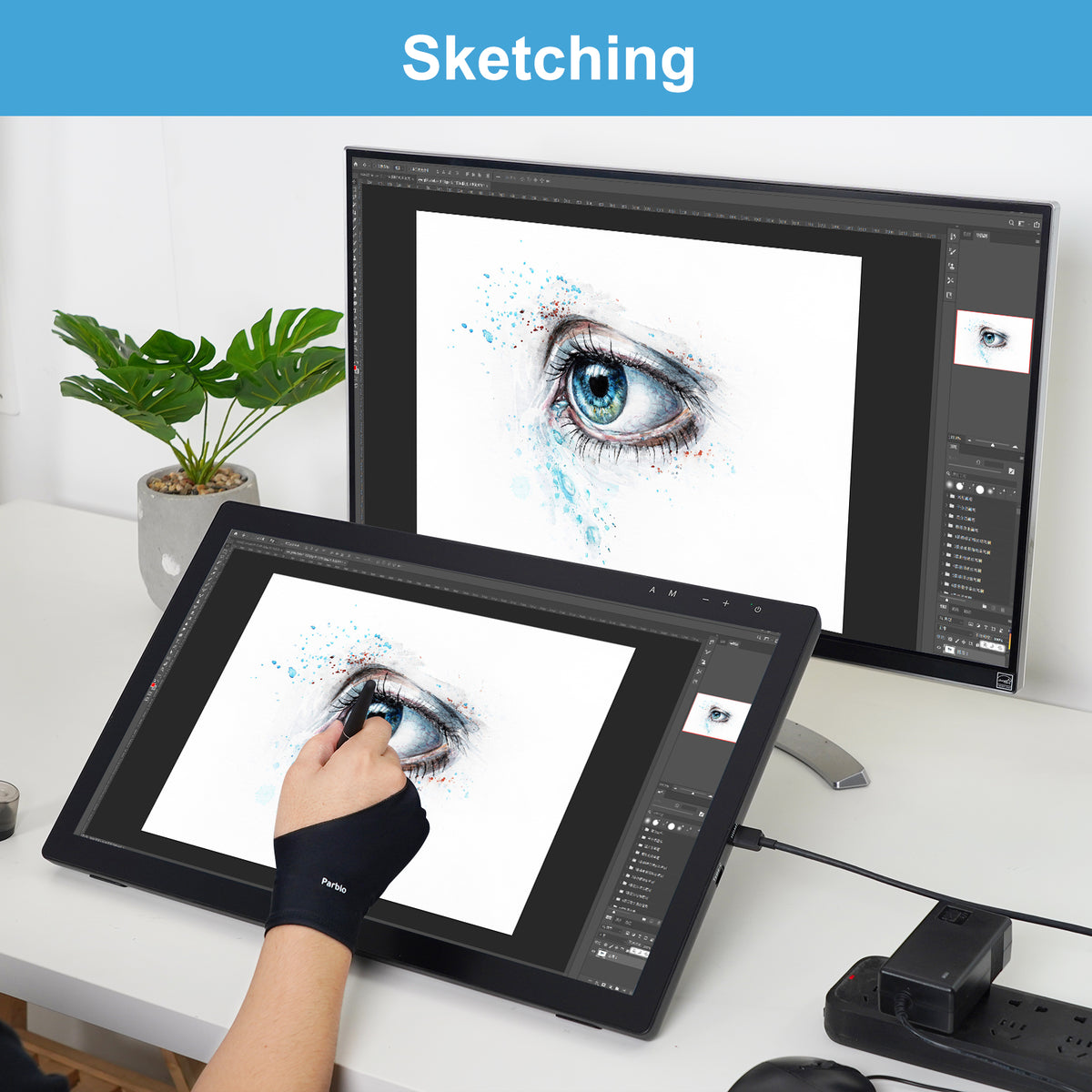 Parblo coast22 21.5インチ　液晶ペンタブレット Coast 22 Pro Drawing Monitor